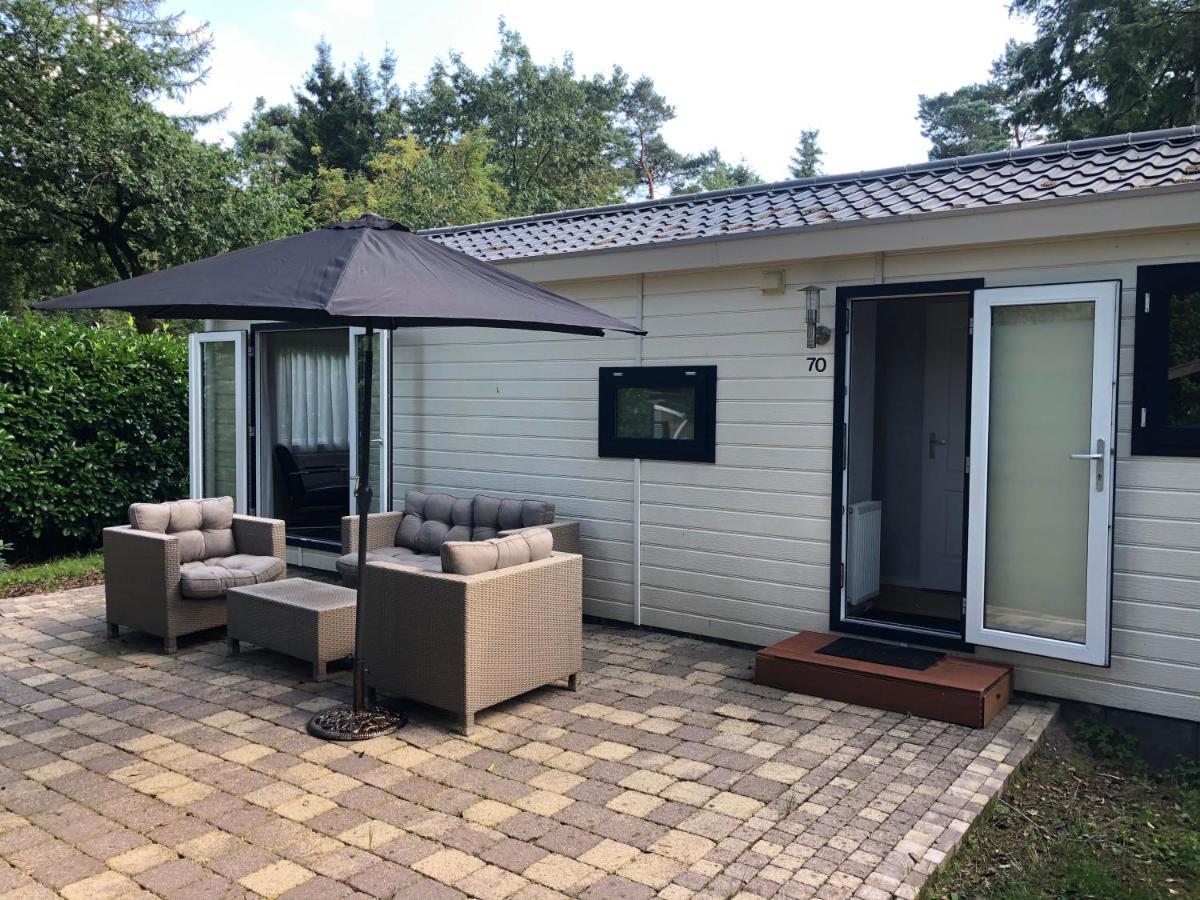 Hattemerbroek Vrijstaand Chalet In Bospark 빌라 외부 사진